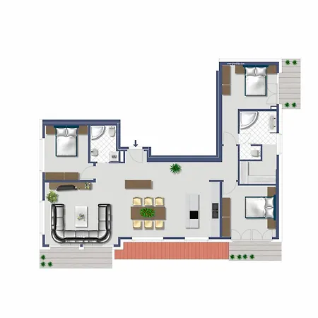 شقة Casa Della Luce By Premium